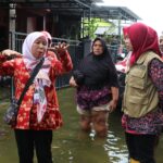 Optimalkan Mesin Pompa Penyedot, Banjir di Demak Mulai Surut