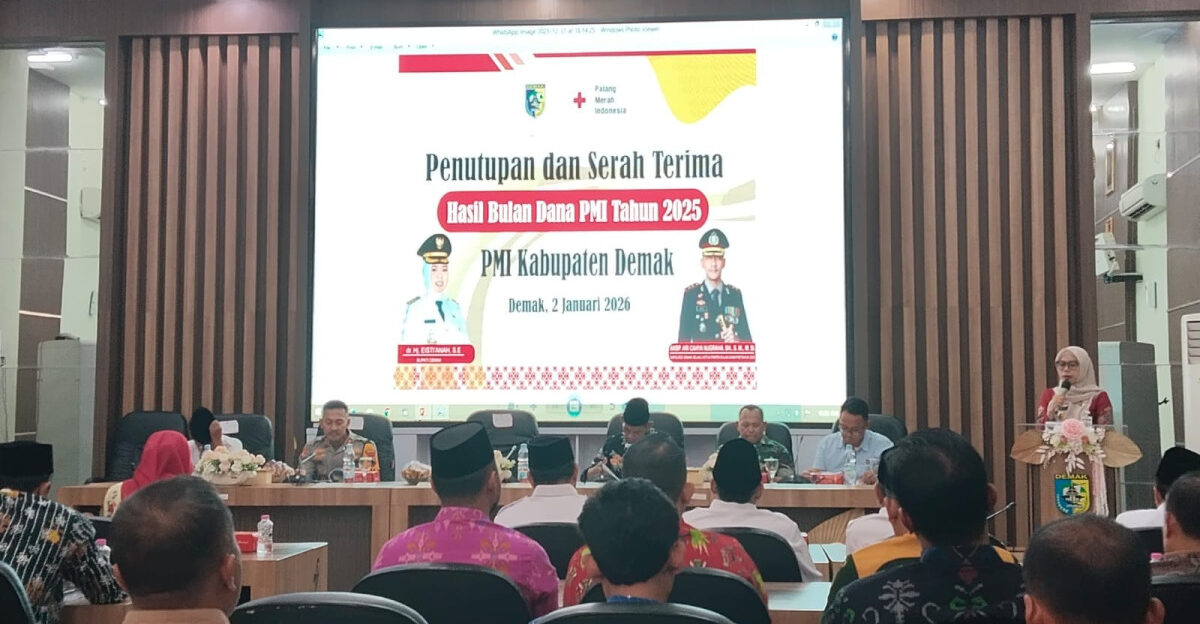 Tiga Bulan PMI Demak 2025 Himpun Rp794 Juta